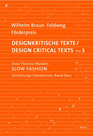 Anne Theresia Wanders: Slow Fashion