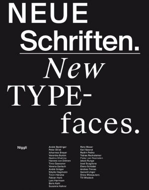 Neue Schriften. New Typefaces.